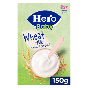 HERO BABY WHEAT CEREAL WITH MILK 150 GM